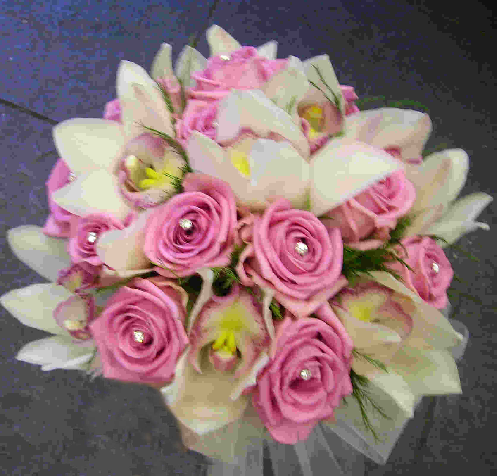 Eileen Jenkins Brides Orchid & Rose Hand-tied